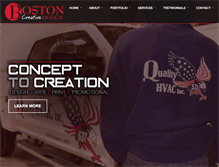 Tablet Screenshot of bostoncreative.com